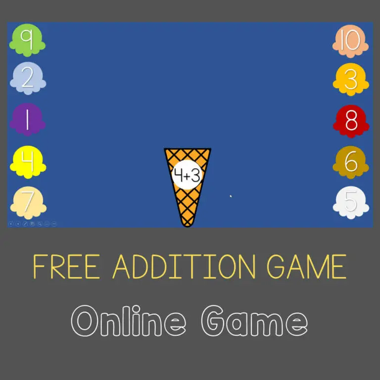 ICE CREAM SCOOPS FREE ADDITION GAME