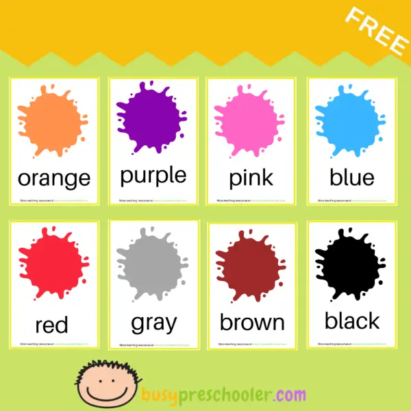 FLASHCARDS - BusyPreschooler.com - Page 3