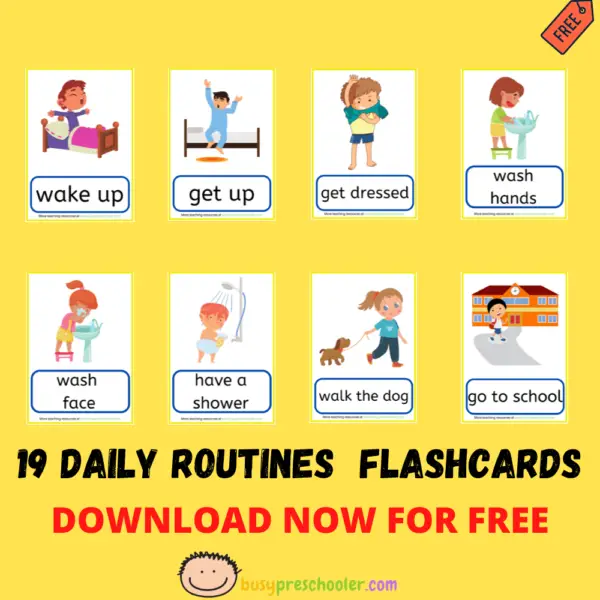 FREE COLORS FLASHCARDS - BusyPreschooler.com