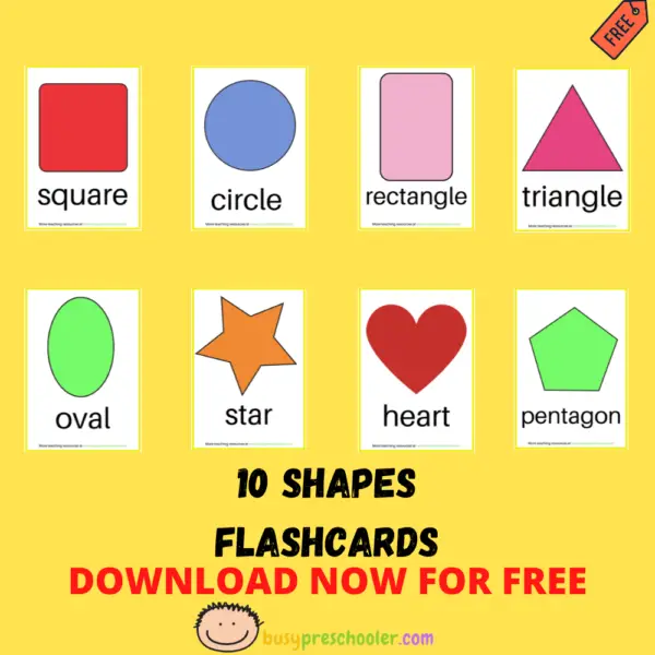 FLASHCARDS - BusyPreschooler.com