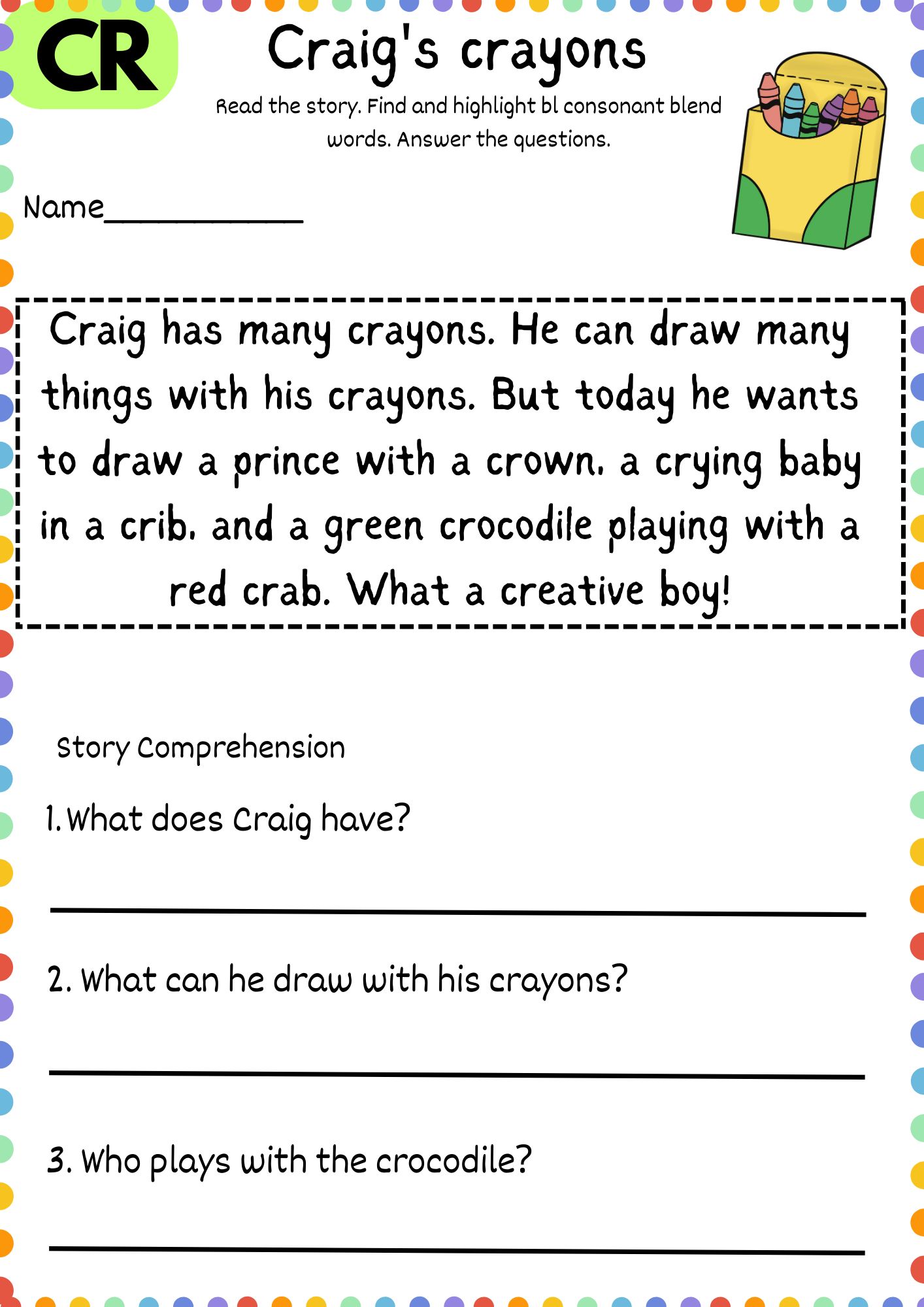 FUN, FREE AND ENGAGING CONSONANT BLEND WORKSHEETS FOR KIDS ...